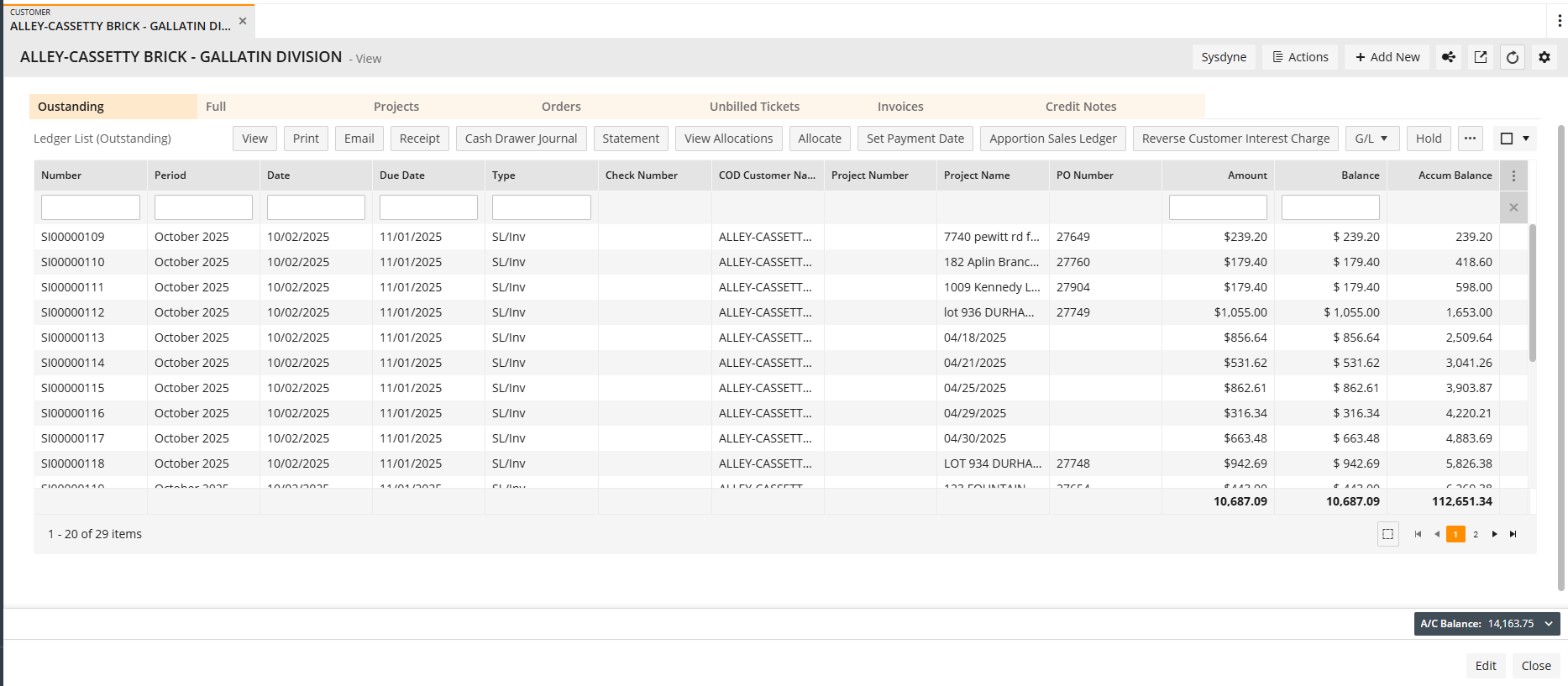 Customer View