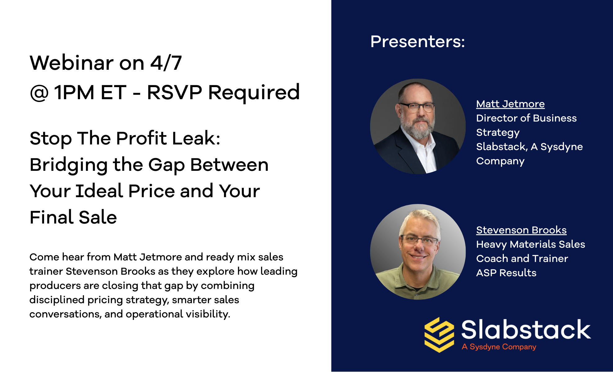 Stevenson Brooks Webinar